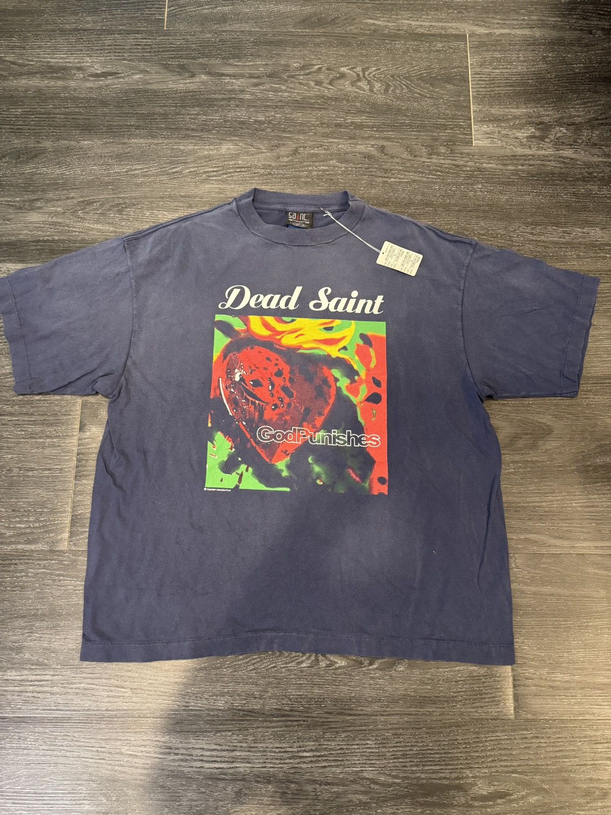Saint Michael Dead Saint Tee - Size XL - Brand New