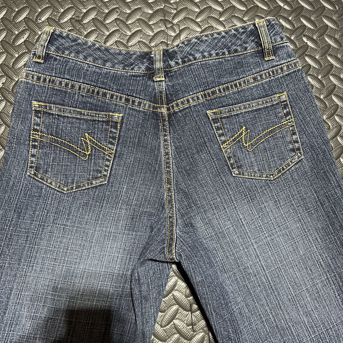 Designer × Vintage Pure Diva Jeans Straight Leg Low Rise Women’s Size 3 Juniors Size 26" / US 2 / IT 38 - 11 Thumbnail