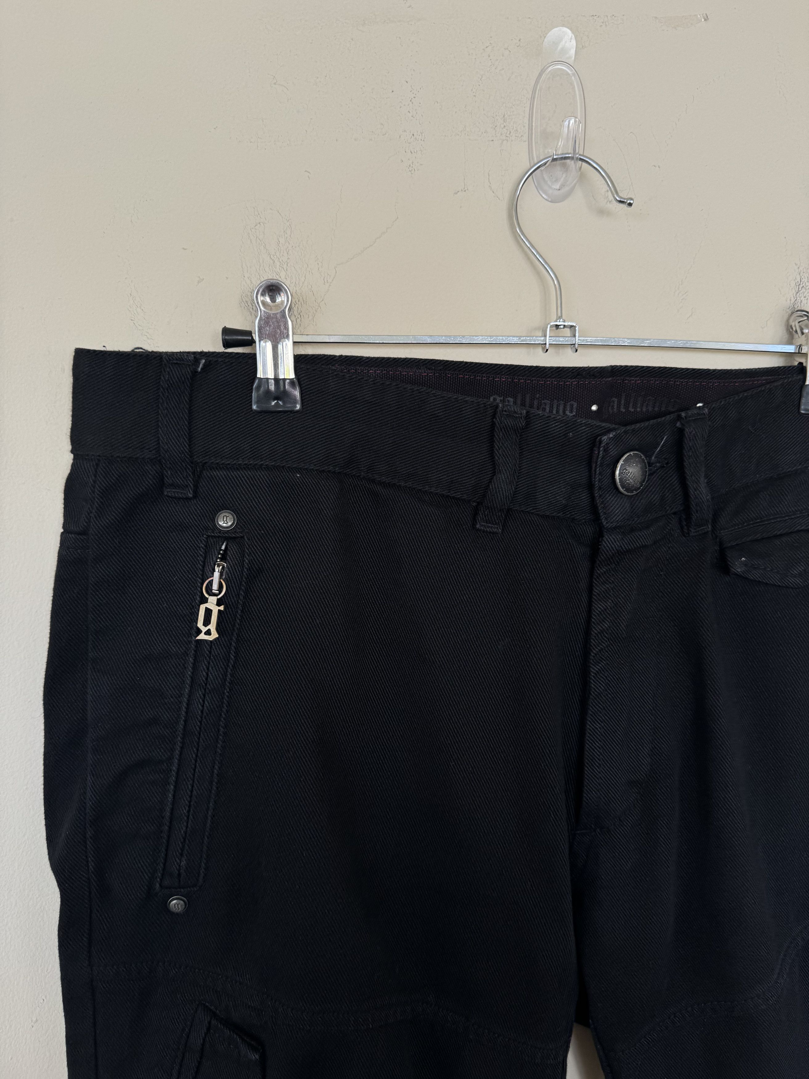 John Galliano Galliano pants x biker jeans Size US 34 / EU 50 - 4 Thumbnail