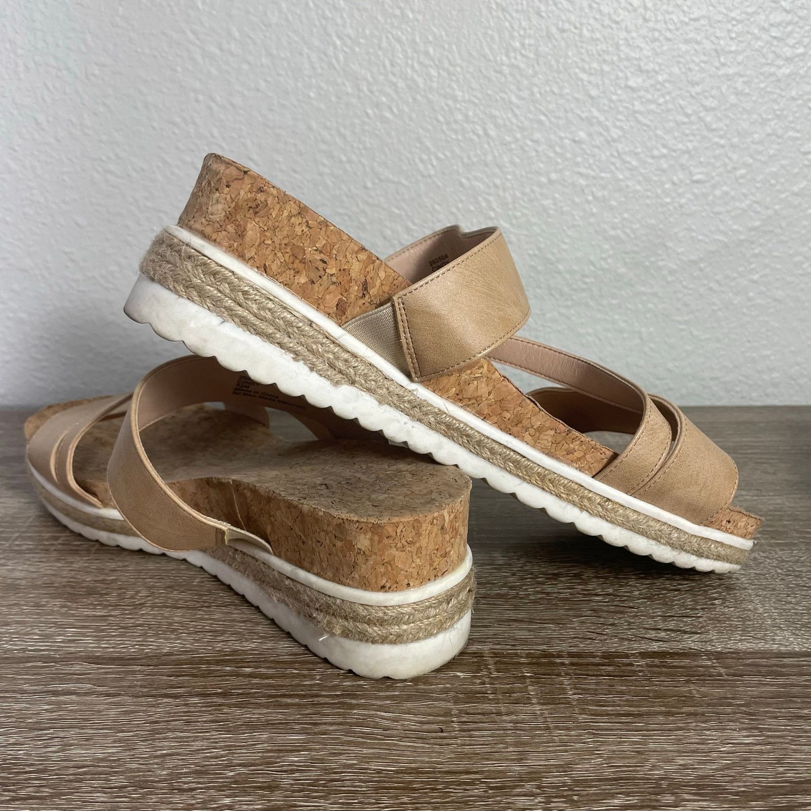 Other Lauren Blakwell Cindy Tan Cork Platform Sandals Women’s 9.5 Size US 9.5 / IT 39.5 - 4 Thumbnail
