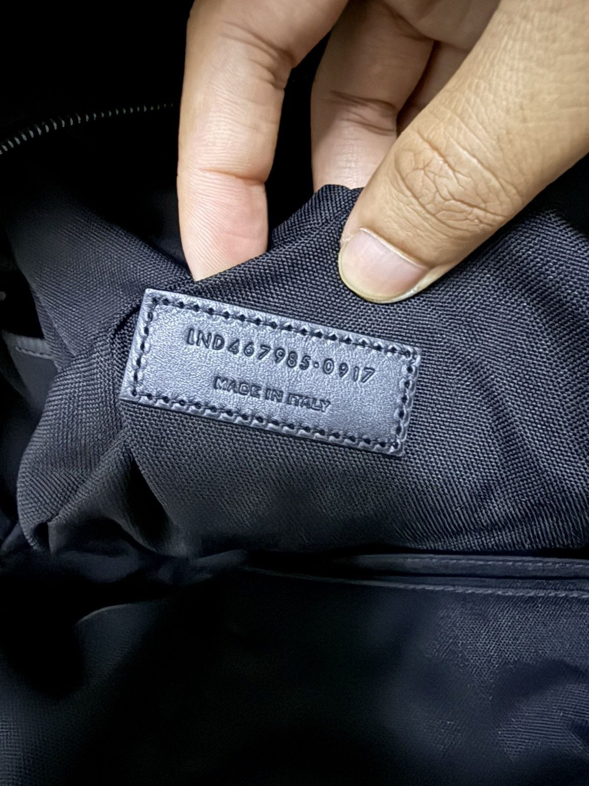 Saint Laurent Paris 2017 Saint Laurent "HEAVEN" embellished City backpack Size ONE SIZE - 14 Thumbnail
