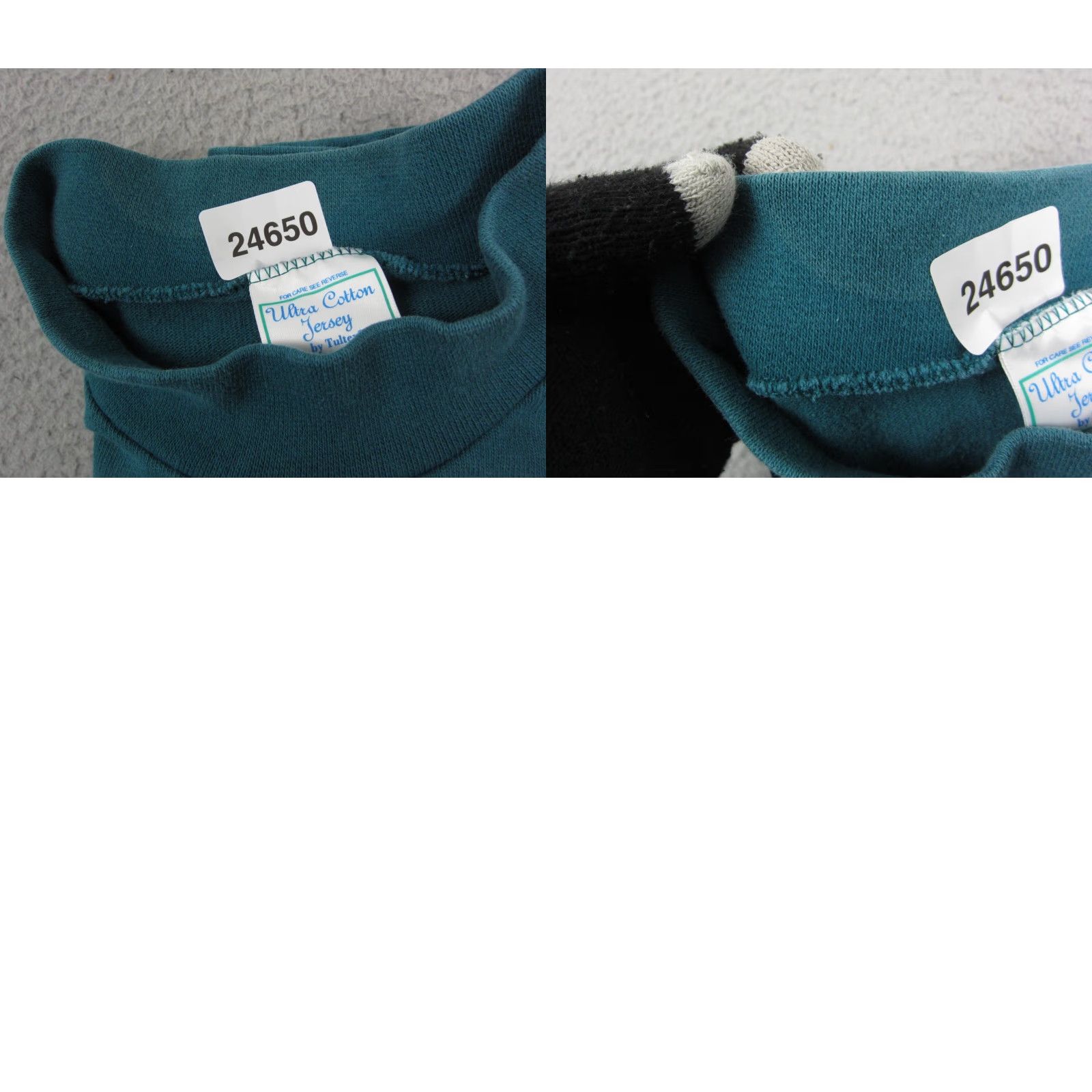 Tultex Vintage Tultex Shirt Women's Medium Blue Mock Neck Cotton T-Shirt * User: Vintage Tultex Shirt Women's Medium Blue Mock Neck T-Shirt * Size M / US 6-8 / IT 42-44 - 9 Thumbnail