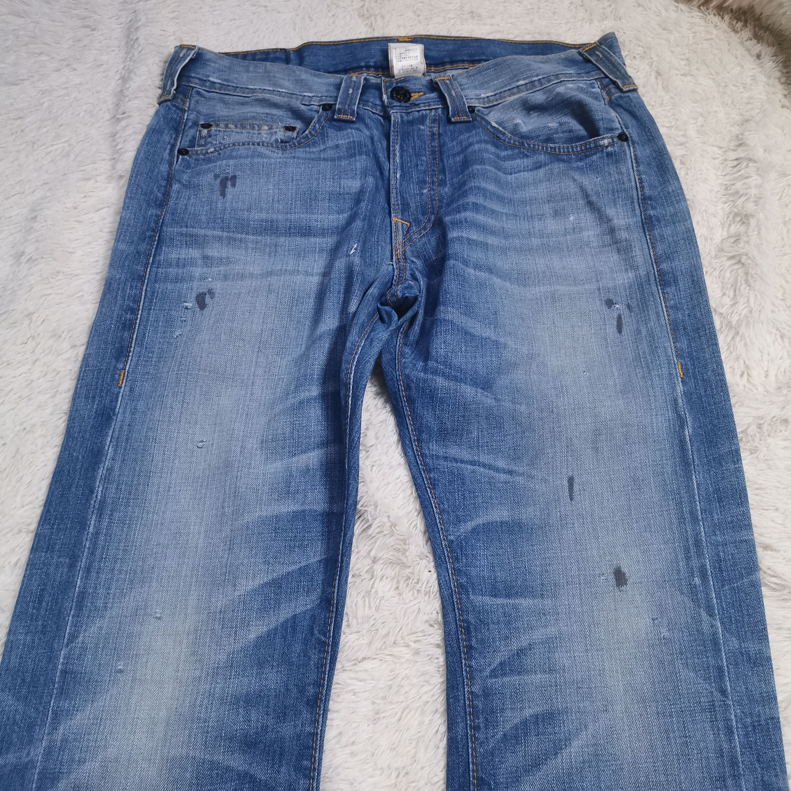 True Religion Y2k Embroidered Boro Stiching Patch Selvedge True Religion Size US 34 / EU 50 - 7 Thumbnail