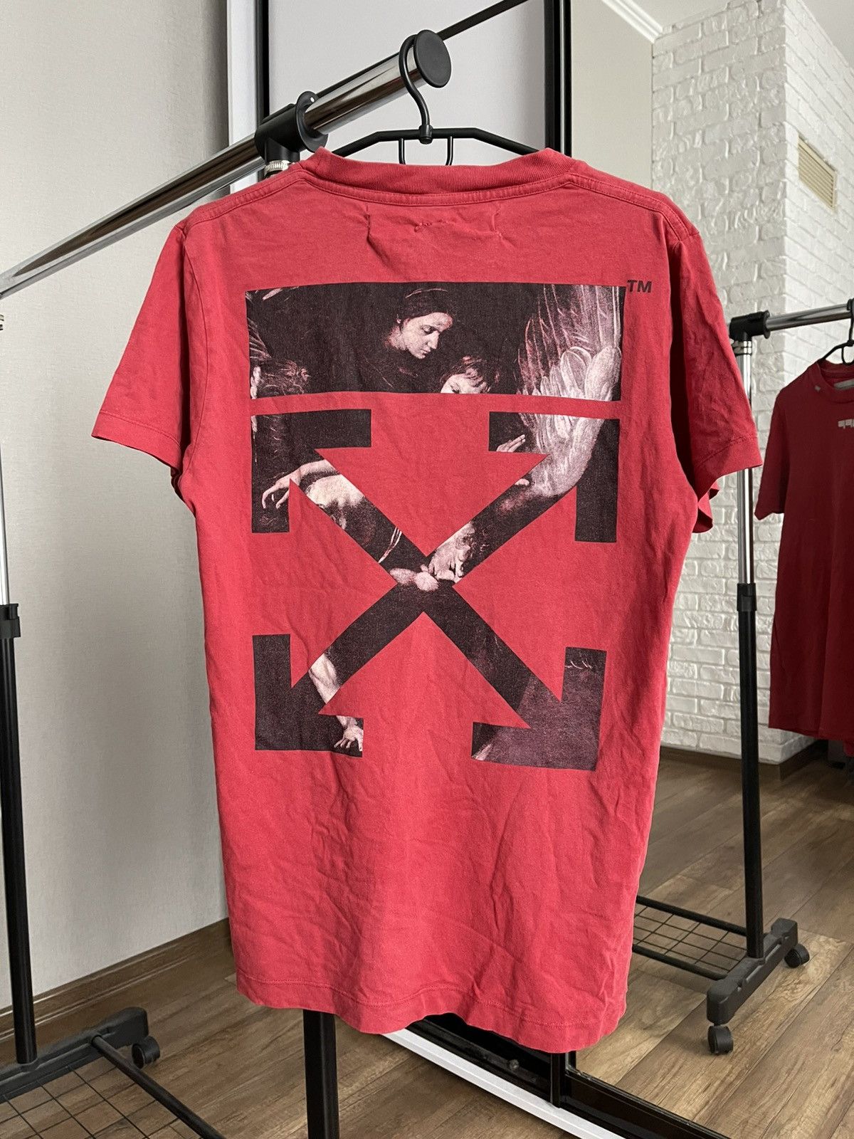 Off-White Off White Caravaggio Arrows T-Shirt Tee Size US S / EU 44-46 / 1 - 3 Thumbnail