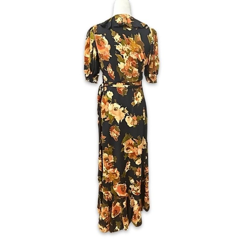 Other BTFL-Life Wrap Dress Maxi Ruffle Hem Floral Print Women’s XS Size XS / US 0-2 / IT 36-38 - 5 Thumbnail