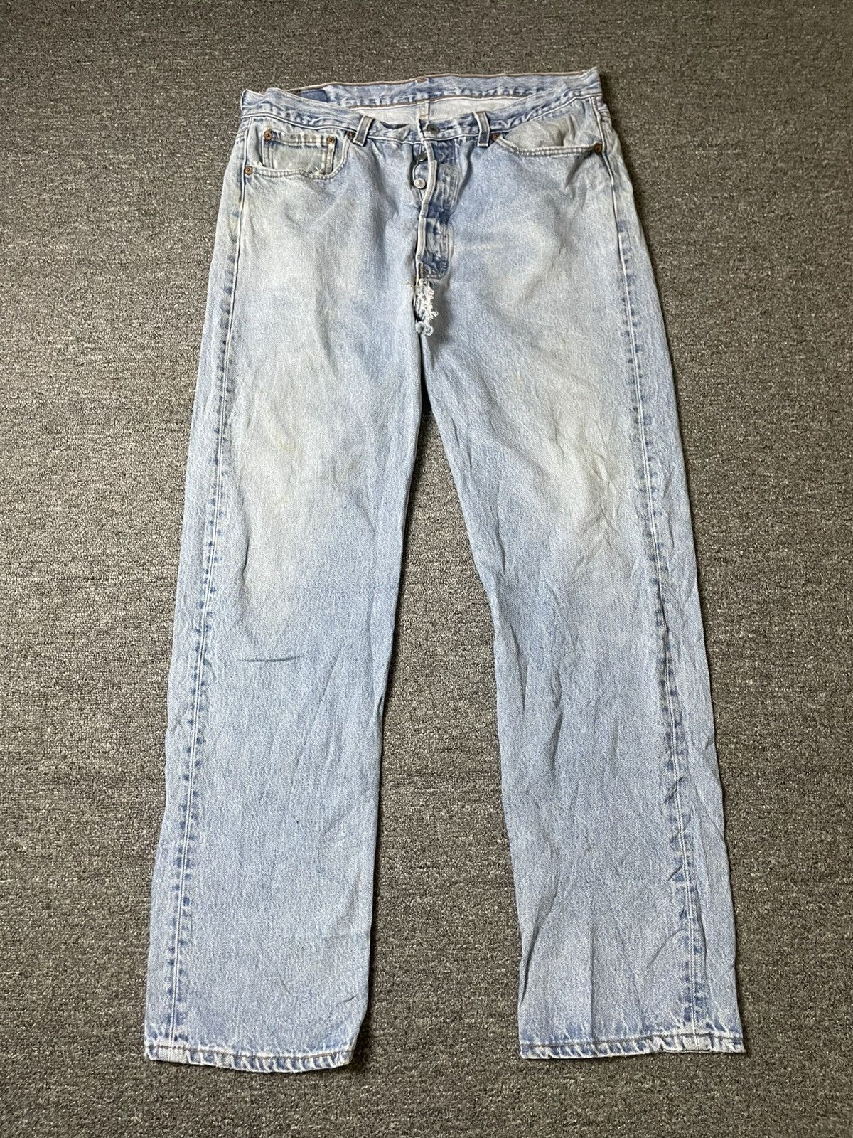 Levi's × Vintage LEVIS STRAUSS & Co 501 Relaxed Fit Jeans (106) Size US 36 / EU 52 - 1 Thumbnail