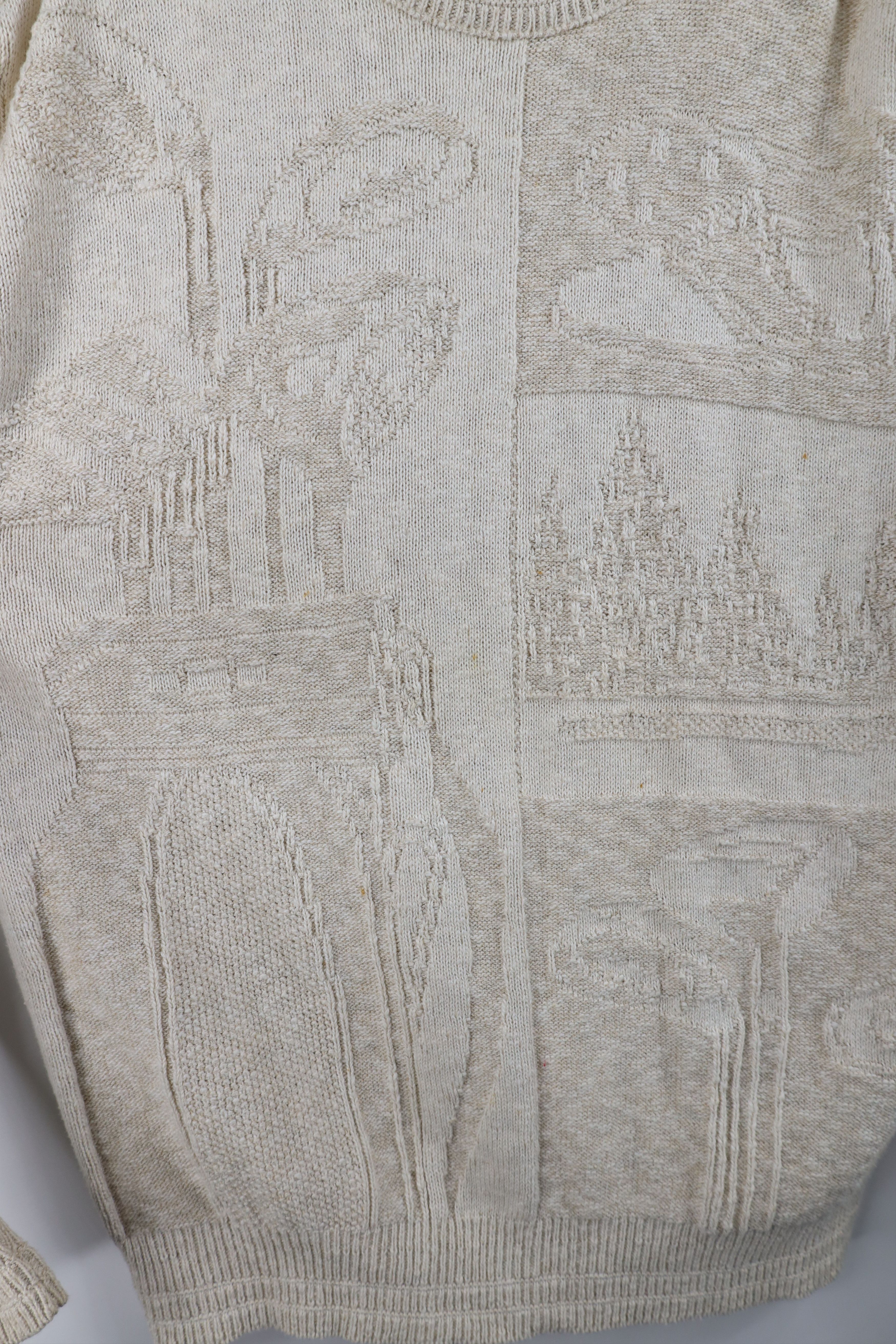 Vintage Vintage 90s Streetwear Golf All Over Print Knit Sweater USA Size US M / EU 48-50 / 2 - 4 Thumbnail
