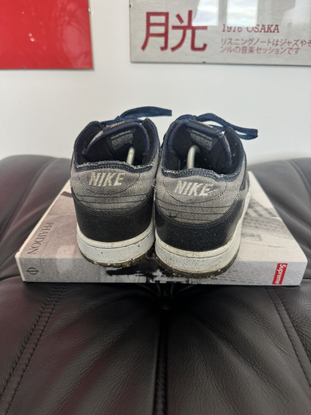 Nike Nike Sb Dunk Low Crater Dark Navy Grey Skate Streetwear Size US 10 / EU 43 - 4 Thumbnail