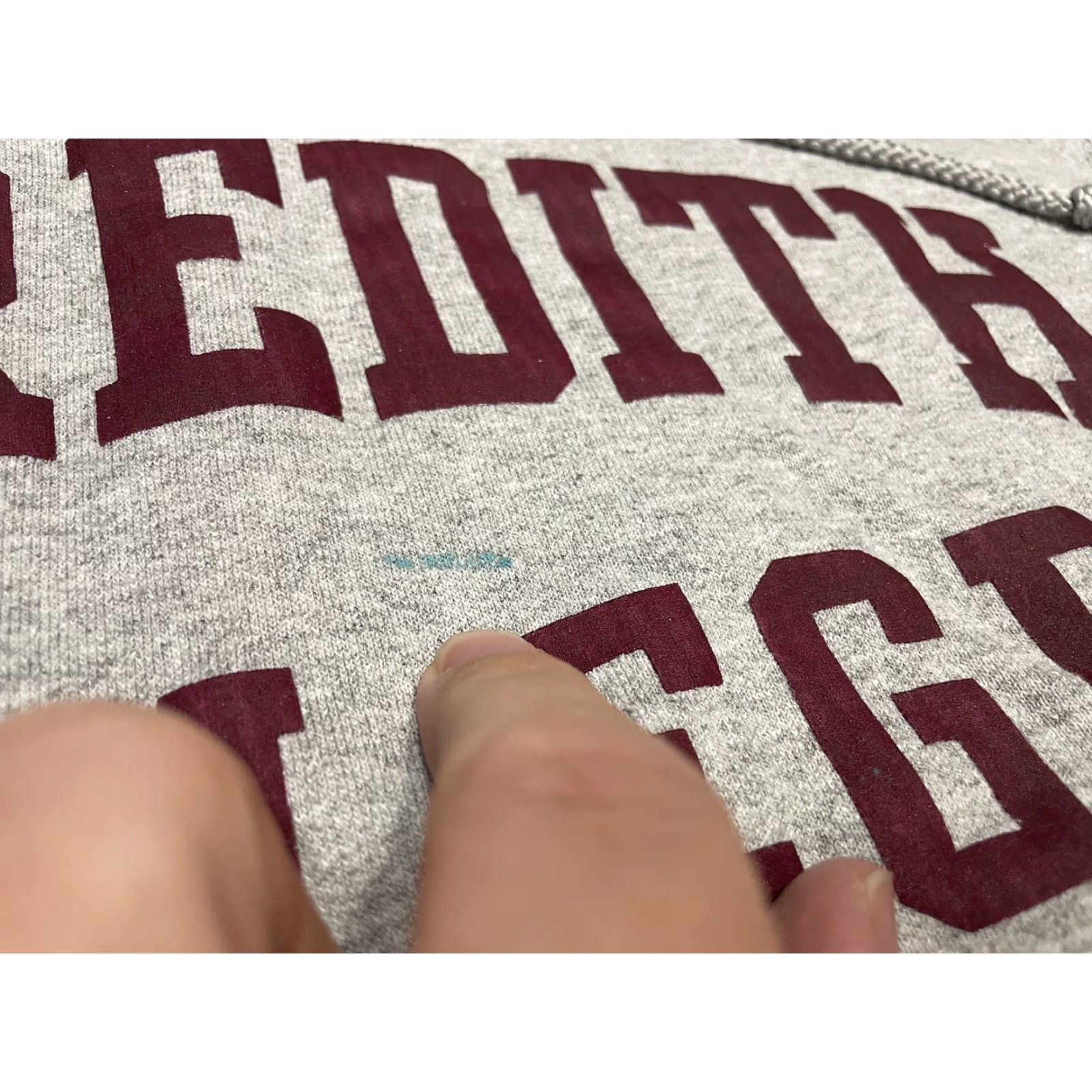 Champion Champion Hoodie Men S Gray College Pullover Meredith College Small Vintage Style Size US S / EU 44-46 / 1 - 3 Thumbnail
