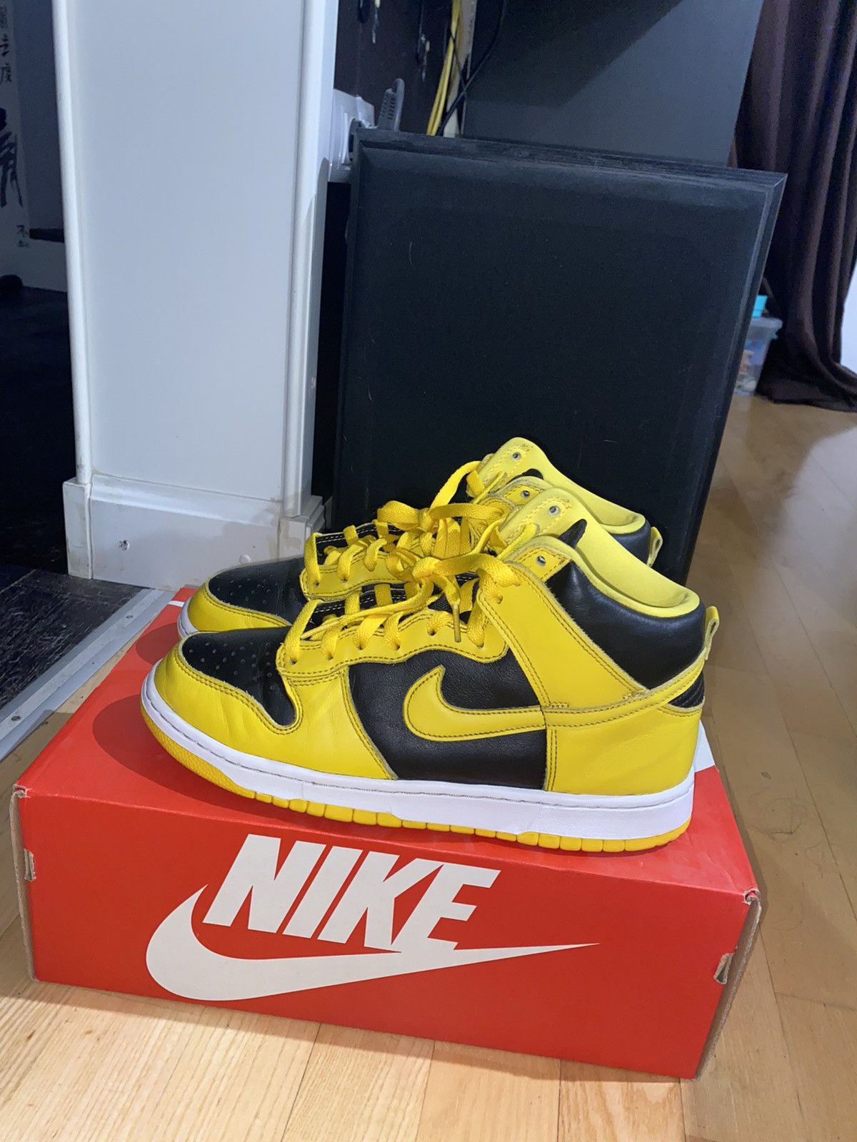 Nike nike dunk hi sp varsity maize | Grailed display picture 1