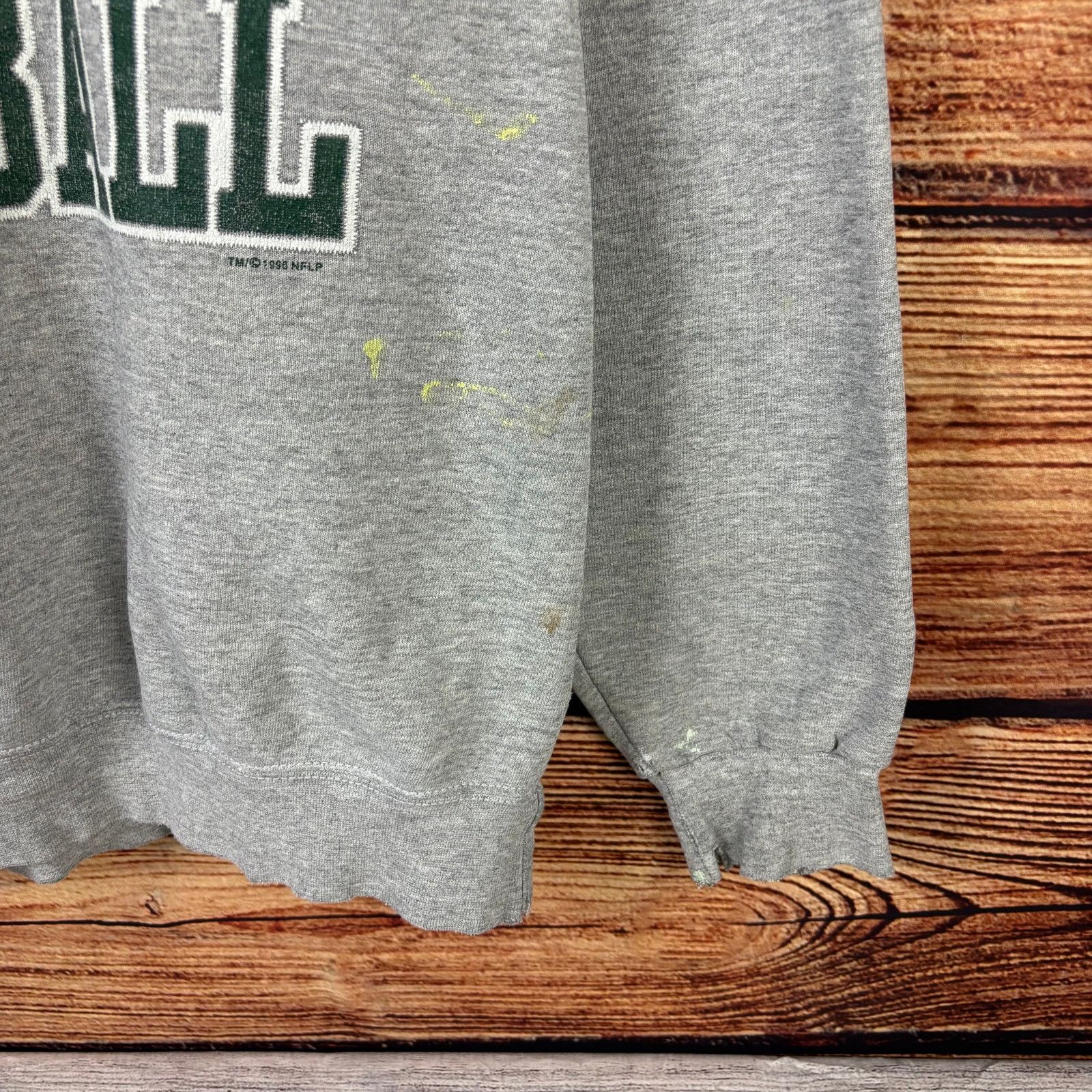 Starter × Vintage Vintage 1996 Green Bay Packers Starter Distressed Crewneck Size US L / EU 52-54 / 3 - 7 Thumbnail