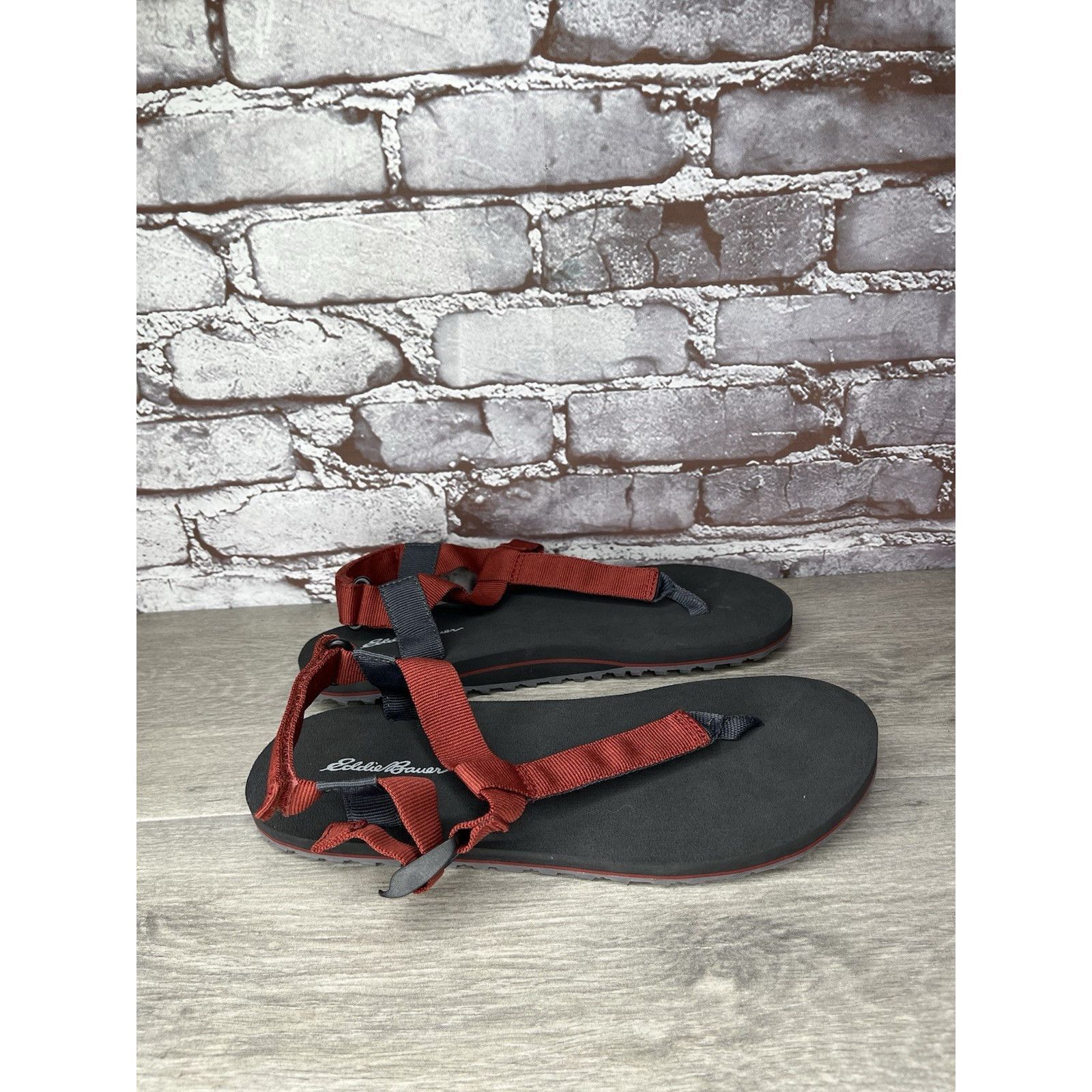 Eddie Bauer Eddie Bauer Minimalist T-Strap Thong Vibram bedrock Red Sand Size US 9 / IT 39 - 2 Thumbnail