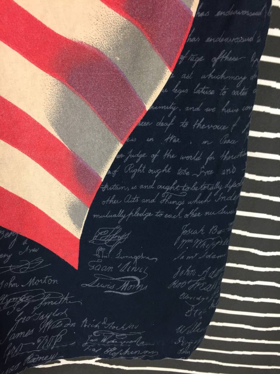 Cotton Traders × Vintage Cotton Traders Sport American Flag All Over Print Polo Tee Size US M / EU 48-50 / 2 - 7 Thumbnail