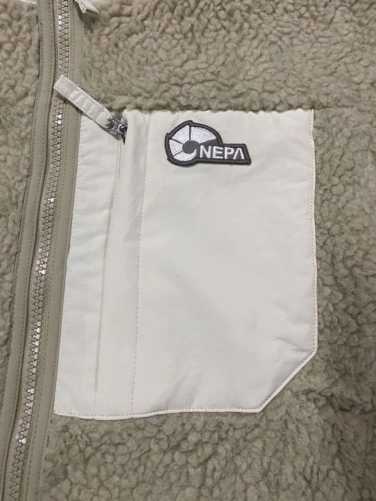 Japanese Brand Nepa Sherpa Fleece Jacket Size US XS / EU 42 / 0 - 8 Thumbnail