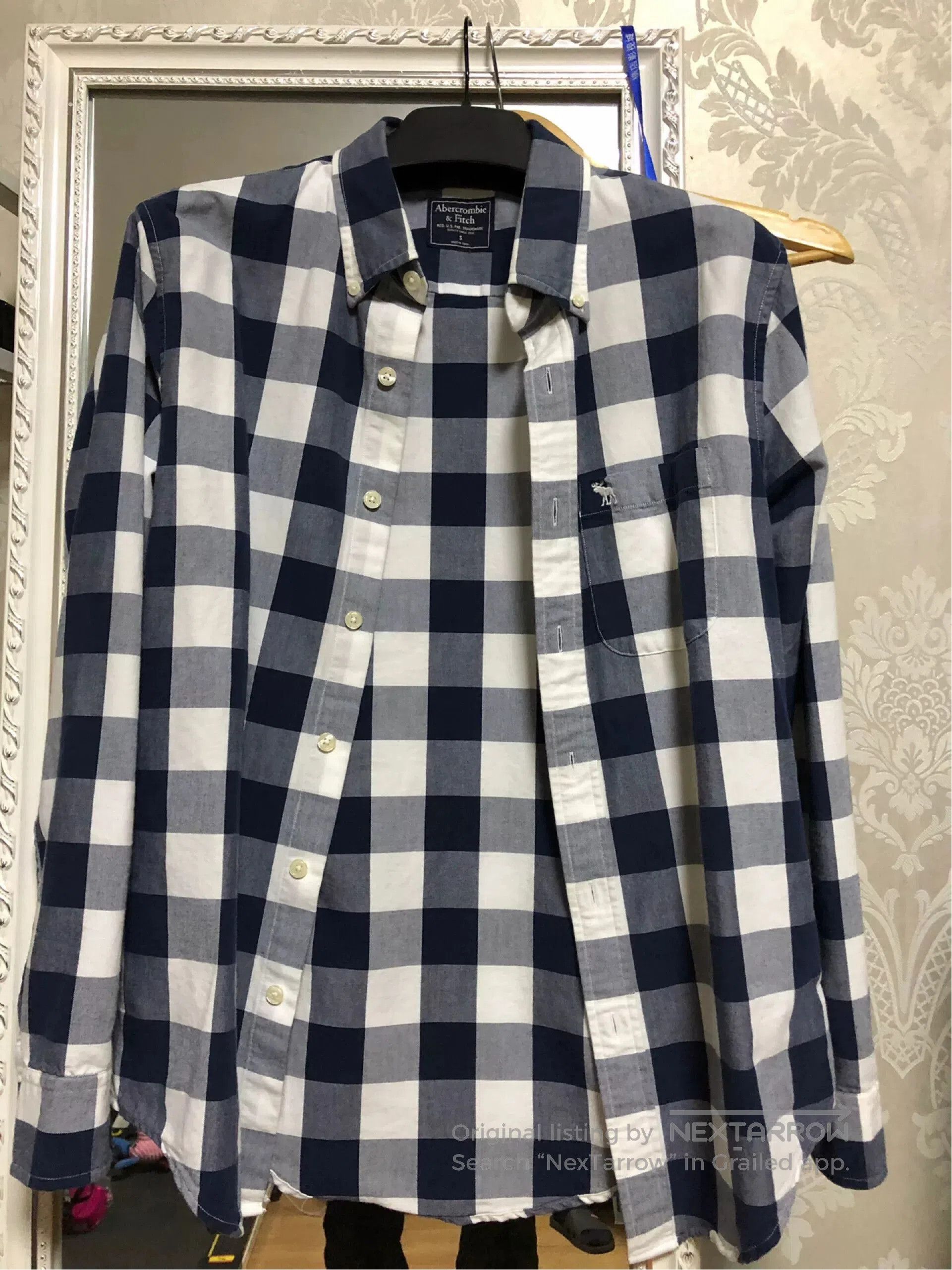 Abercrombie & Fitch Abercrombie&Fitch Cotton Check Shirt. Size US M / EU 48-50 / 2 - 4 Thumbnail