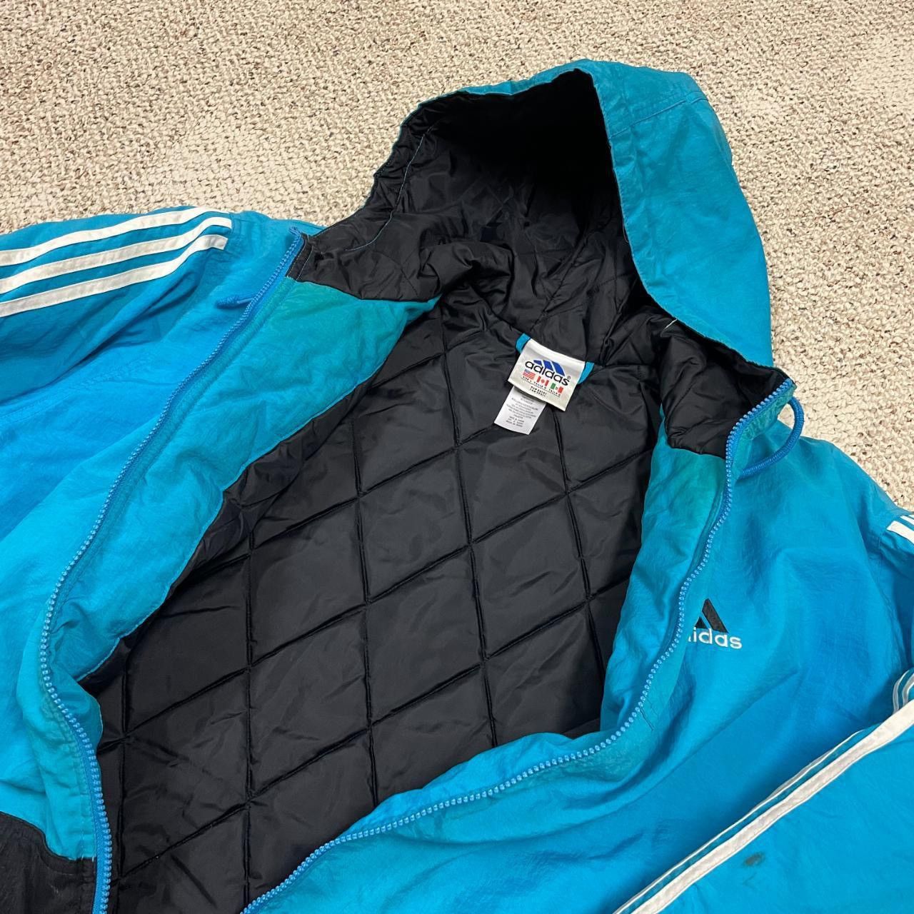 Adidas × Vintage Vintage 90s Adidas Winter Coat - Large Size US L / EU 52-54 / 3 - 4 Thumbnail