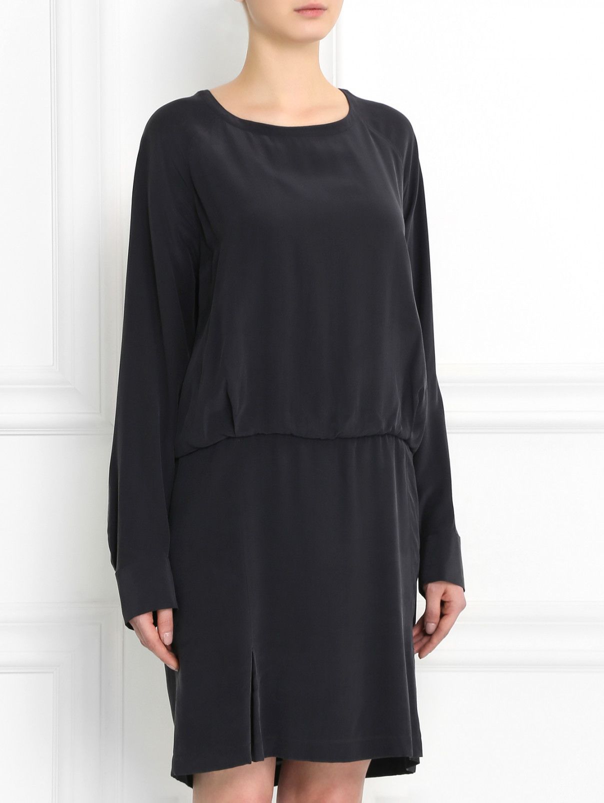 Chloe × See by Chloe See by Chloe Grey Silk Dress Size IT 42 US 6 Size M / US 6-8 / IT 42-44 - 1 Thumbnail