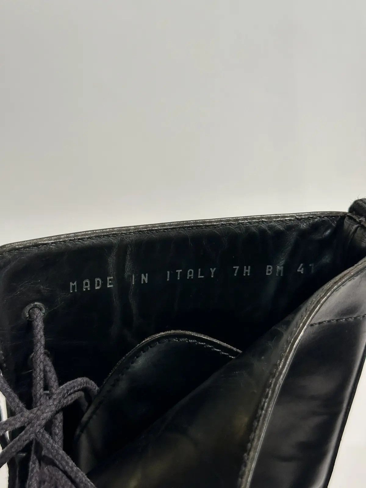 Dior Hedi Slimane Leather Boots Size US 8 / EU 41 - 6 Thumbnail