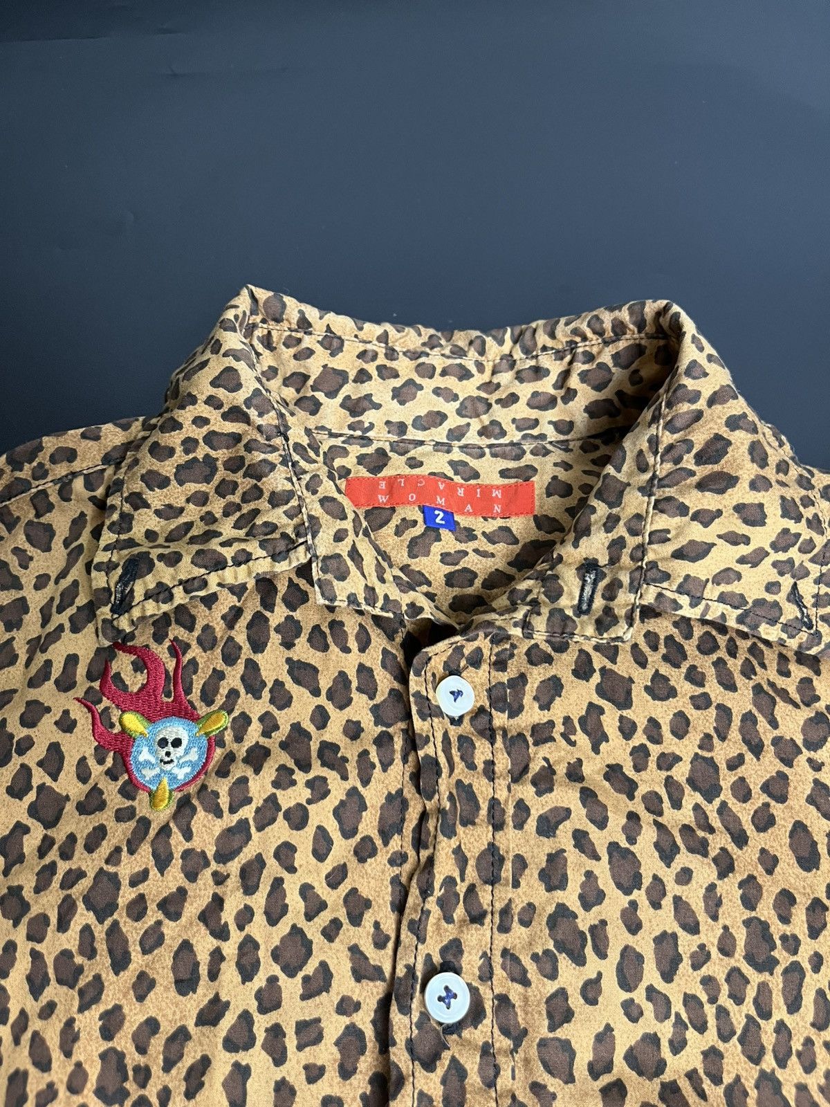 14th Addiction × Hysteric Glamour × Japanese Brand MIRACLE WOMEN SKULLS LEOPARD STYLE Size US M / EU 48-50 / 2 - 4 Thumbnail
