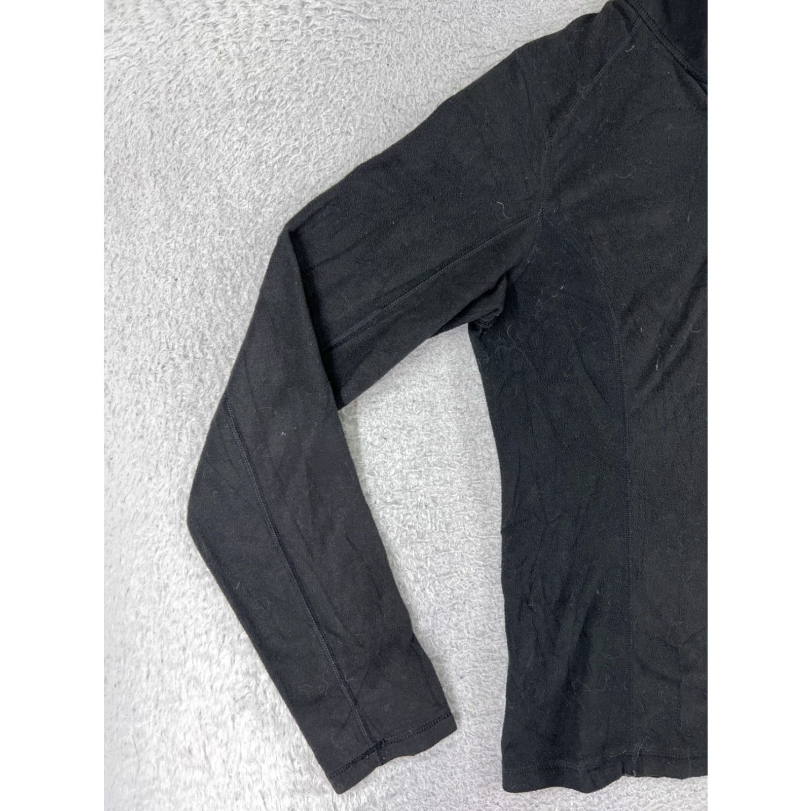 The North Face The North Face Sweater Women's Black 100% Polyester Fleece Mock Neck 1/4 Zip S Small Pullover Size S / US 4 / IT 40 - 5 Thumbnail