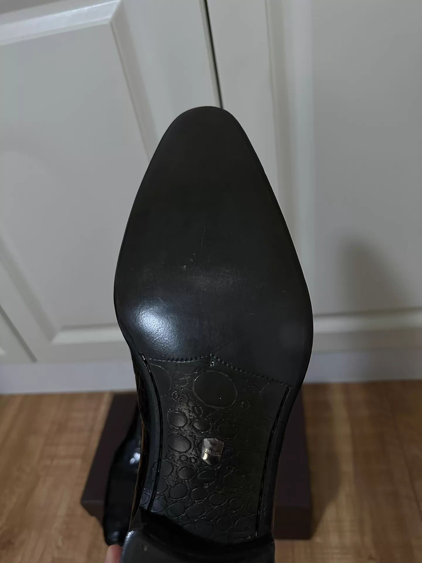 Other Tardini Crocodile Leather Dress Shoes 43 (New, Rare) Size US 10 / EU 43 - 4 Thumbnail