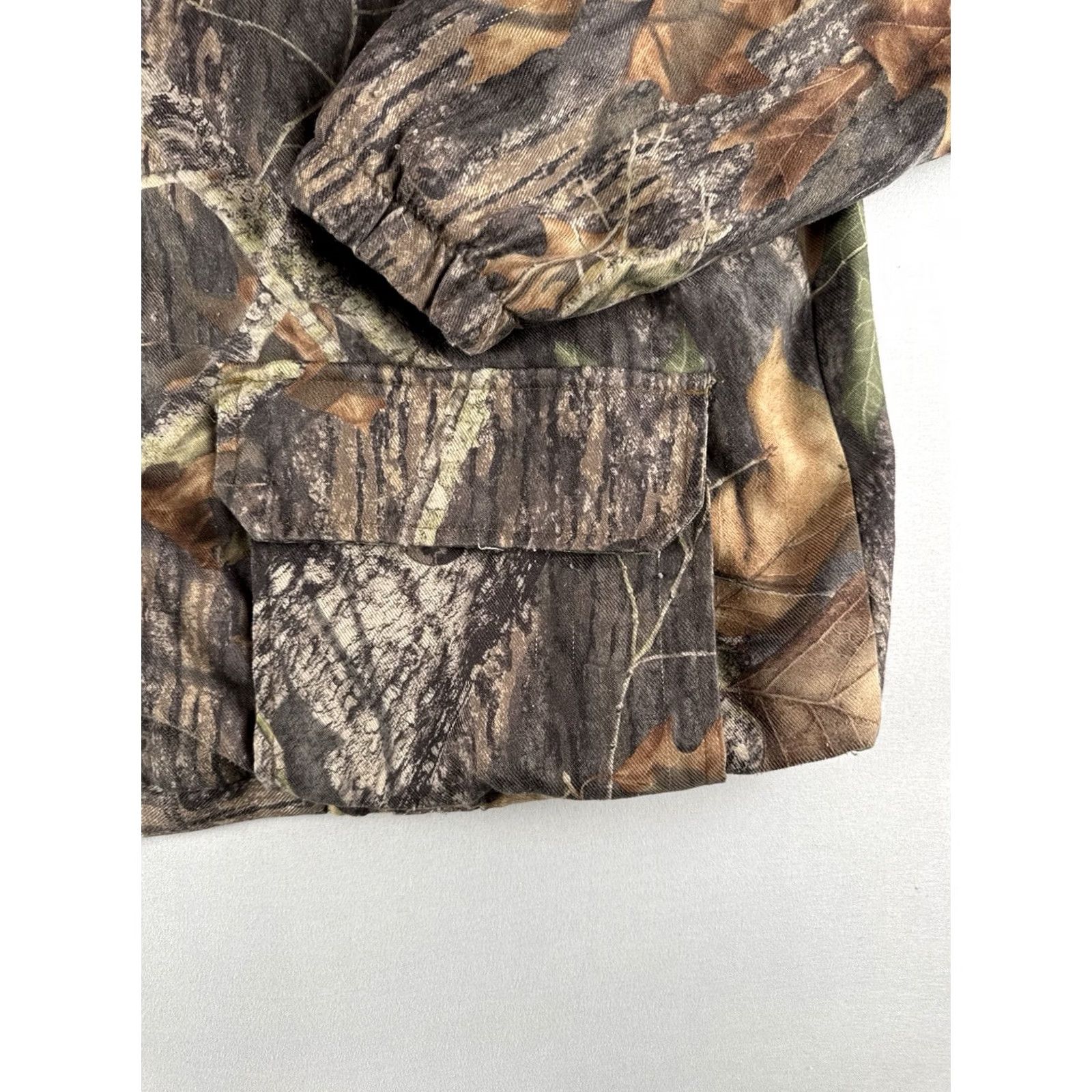 Vintage Wells Creek Outfitters Camo Hunting Jacket Fleece Lined Military Vietnam Veteran Patches USA XL Men Size US XL / EU 56 / 4 - 4 Thumbnail