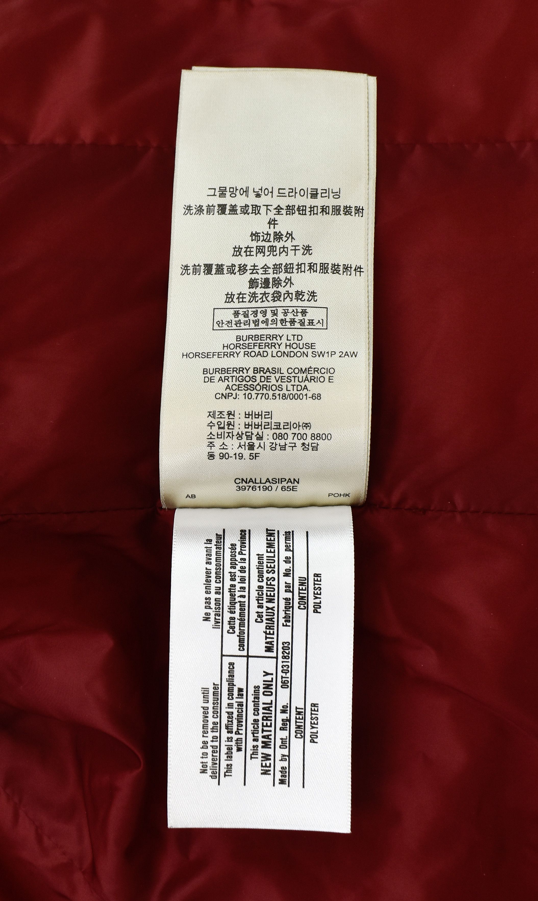 Burberry BURBERRY Brit Quilt Jacket Stand Collar Half Belted Coat Size XS / US 0-2 / IT 36-38 - 11 Thumbnail