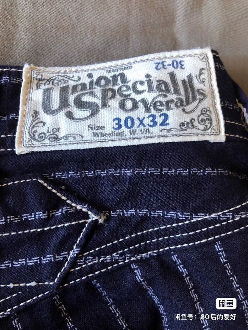 Freewheelers Freewheelers Overalls Pull out the chain and dye the blue Size US 30 / EU 46 - 4 Thumbnail