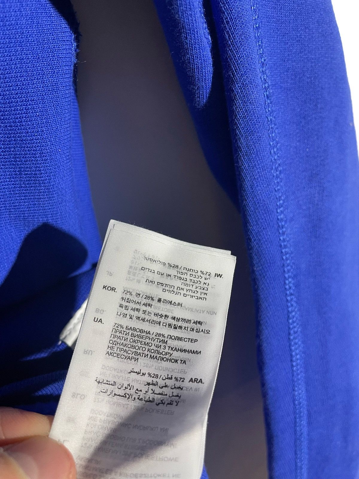Designer × G-Star G-Star RAW by Marc Newson Men Electric Blue Sweatshirt S Size US S / EU 44-46 / 1 - 7 Thumbnail