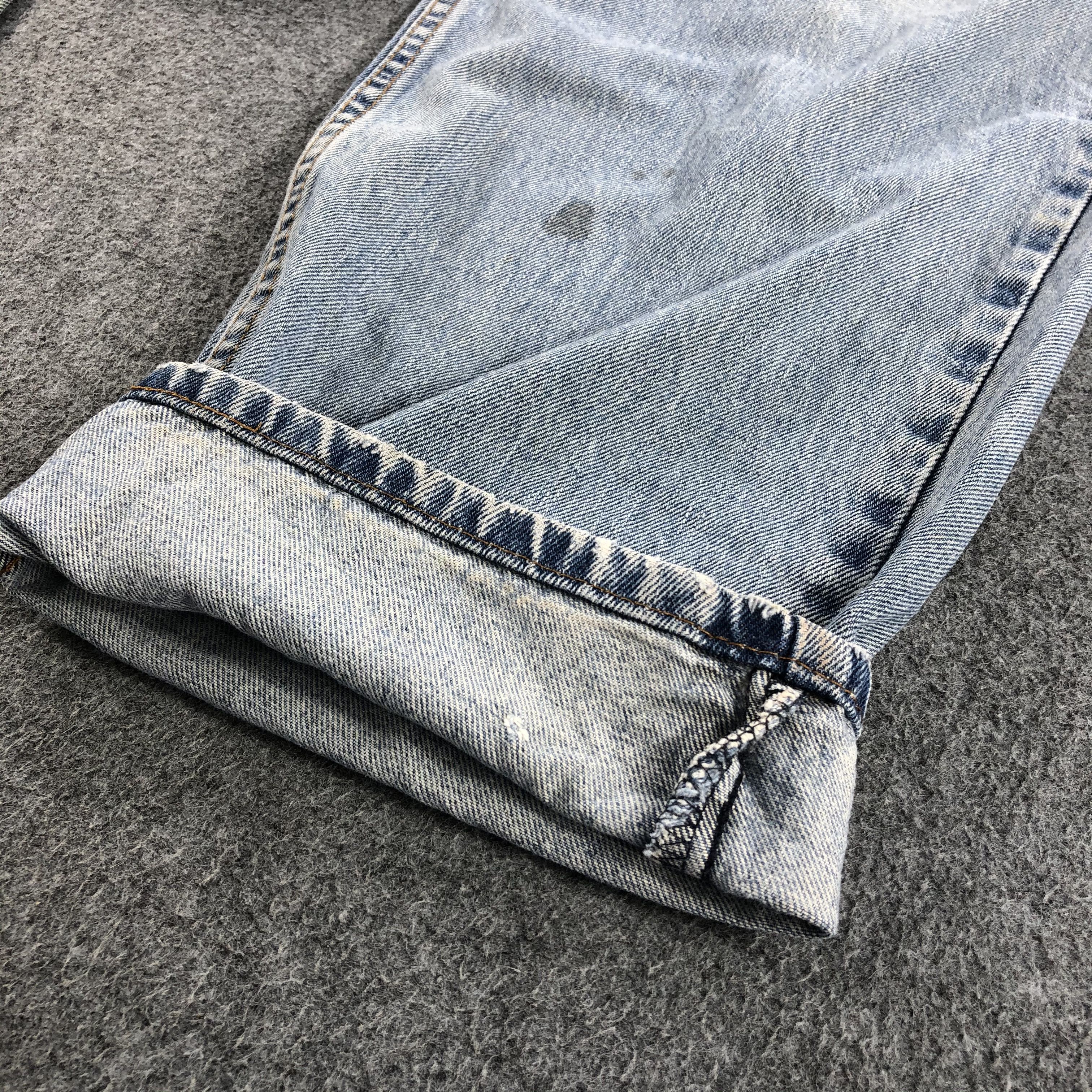 Levi's Dirty Wash Vintage Levis 550 Jeans Distressed Denim-J923 Size US 39 - 6 Thumbnail