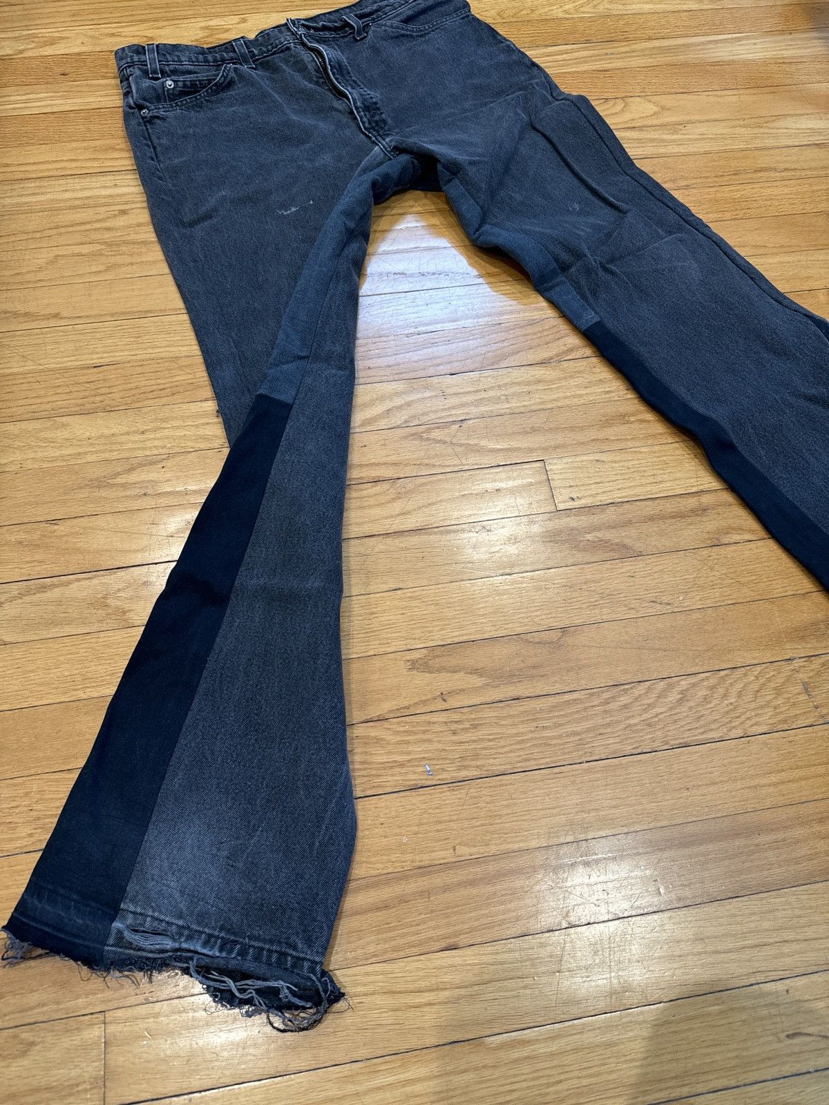 Other Custom Orange Tab Levi Gallery Dept Inspired Size US 35 - 3 Thumbnail