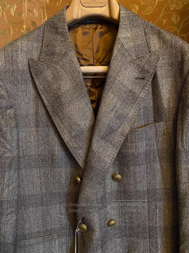 Brunello Cucinelli brunello cucinelli Suit with two lapels Size 50L - 3 Thumbnail
