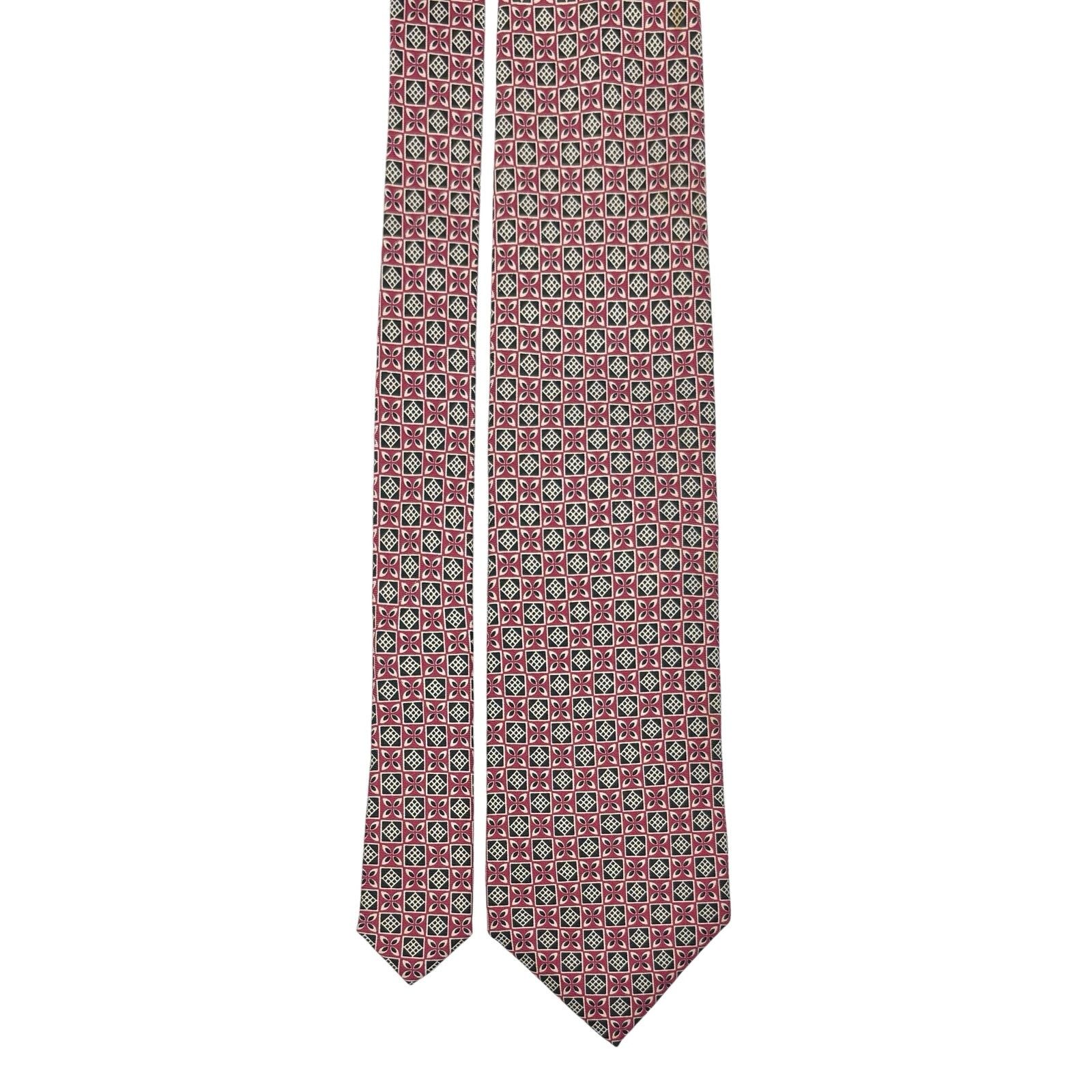 Christian Dior Monsieur Christian Dior Abstract Pattern Tie Size ONE SIZE - 1 Thumbnail