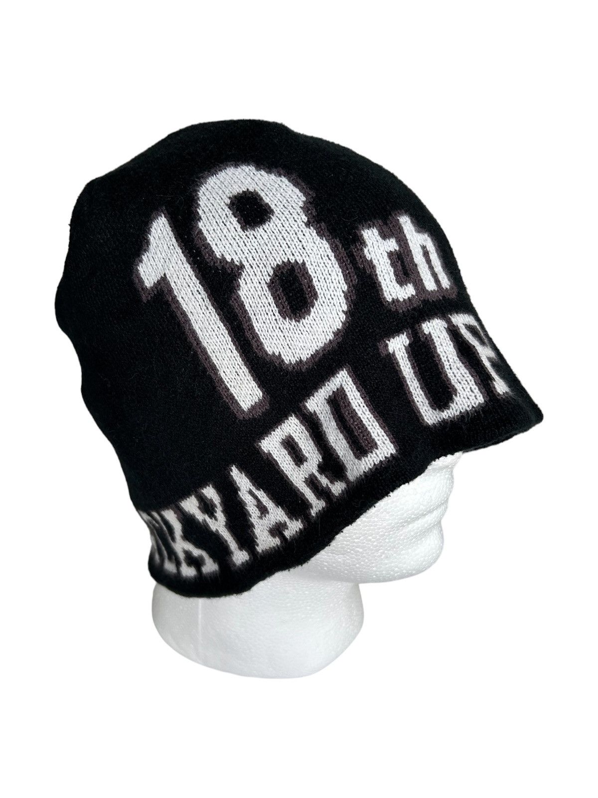 14th Addiction × Japanese Brand × Le Grande Bleu (L.G.B.) Punk Bondage Style big Beanie Hats ☠️☠️ Size ONE SIZE - 1 Thumbnail