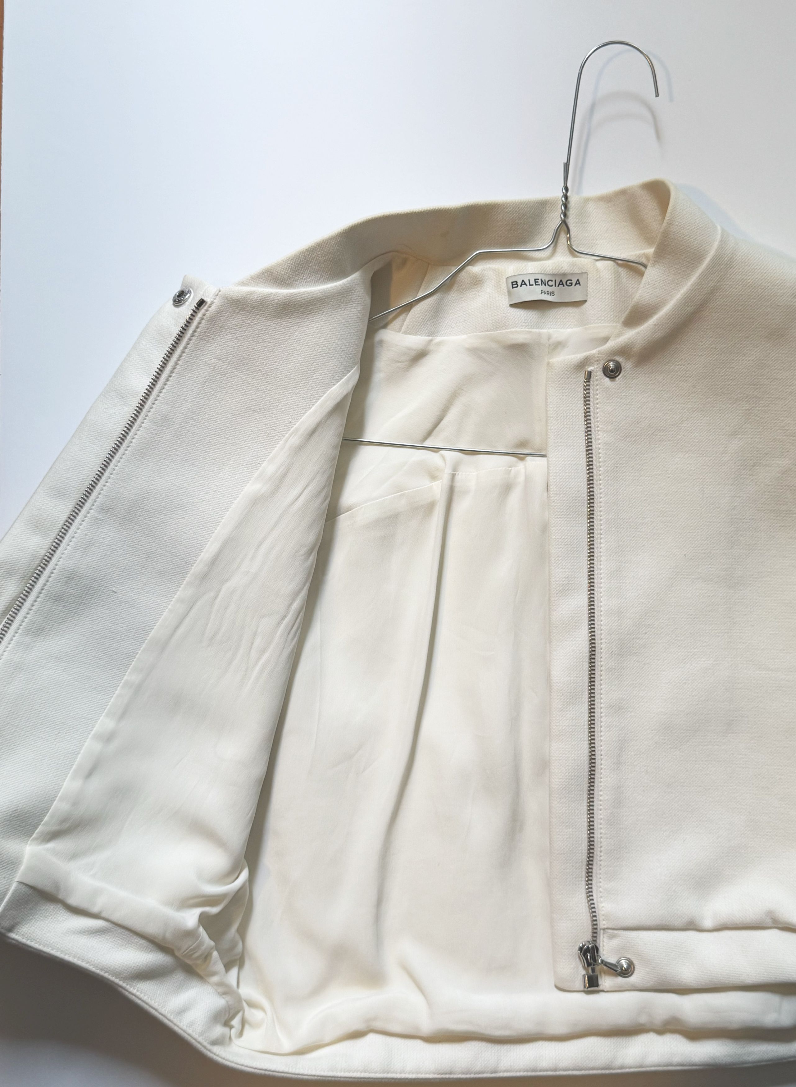 Balenciaga BALENCIAGA ZIP-UP PLACK JACKET Size XS / US 0-2 / IT 36-38 - 8 Thumbnail
