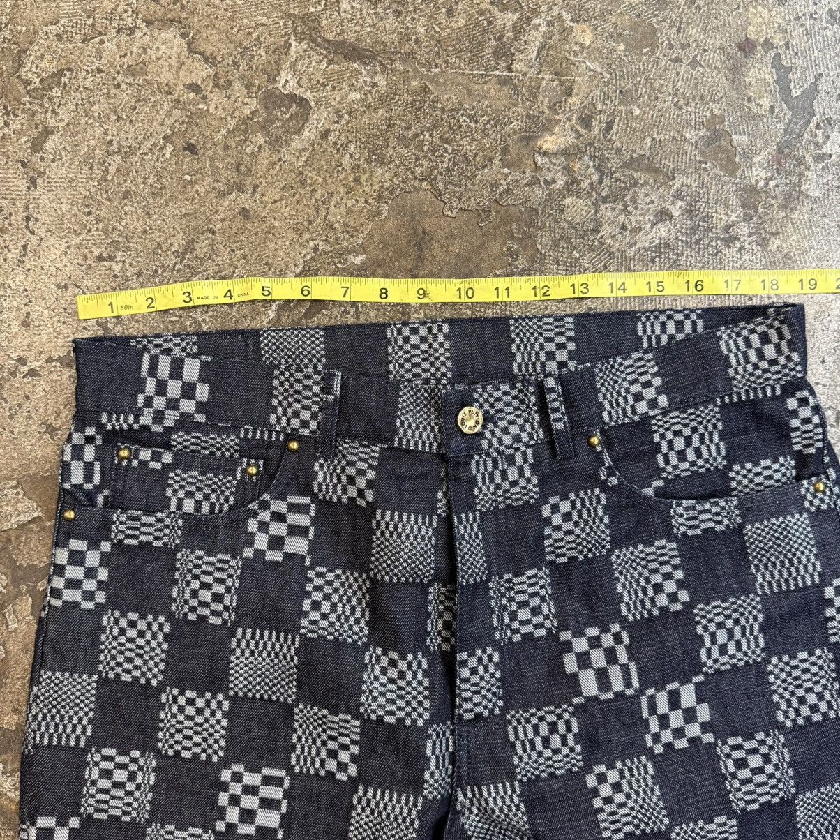 Louis Vuitton Louis Vuitton Distorted Damier Denim Jacket And Pants Set Size US L / EU 52-54 / 3 - 13 Thumbnail