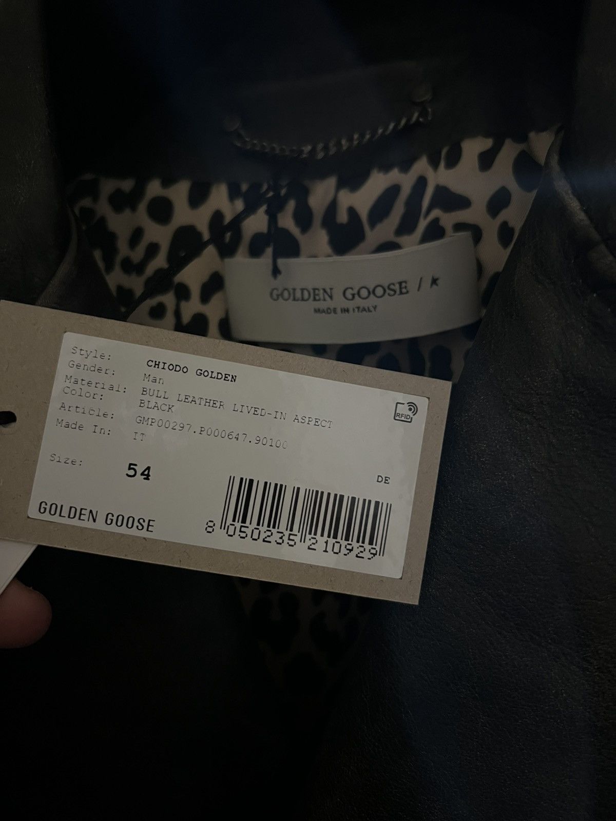 Golden Goose Golden Goose Biker Jacket Size US XL / EU 56 / 4 - 5 Thumbnail