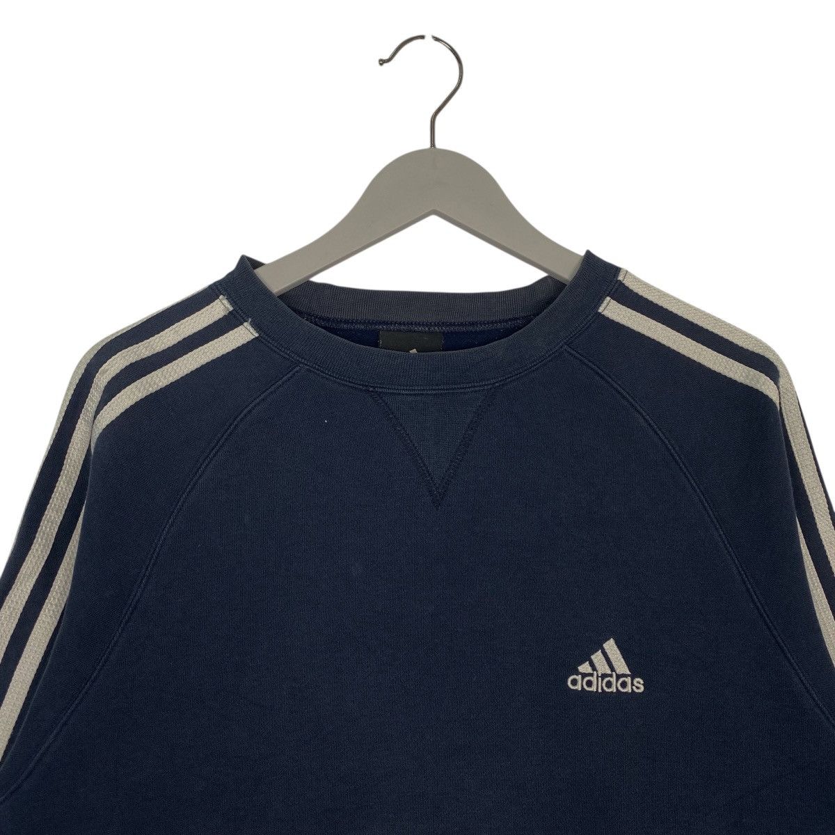 Vintage Vintage Adidas Equipment Sweatshirt Small Logo Navy Blue Size US M / EU 48-50 / 2 - 4 Thumbnail