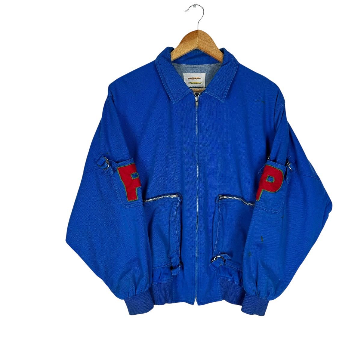 PERSON'S ☀️PERSON’S FOR MEN BOMBER PARACHUTE JACKET LIKE ISSEY MIYAKE Size US L / EU 52-54 / 3 - 2 Thumbnail