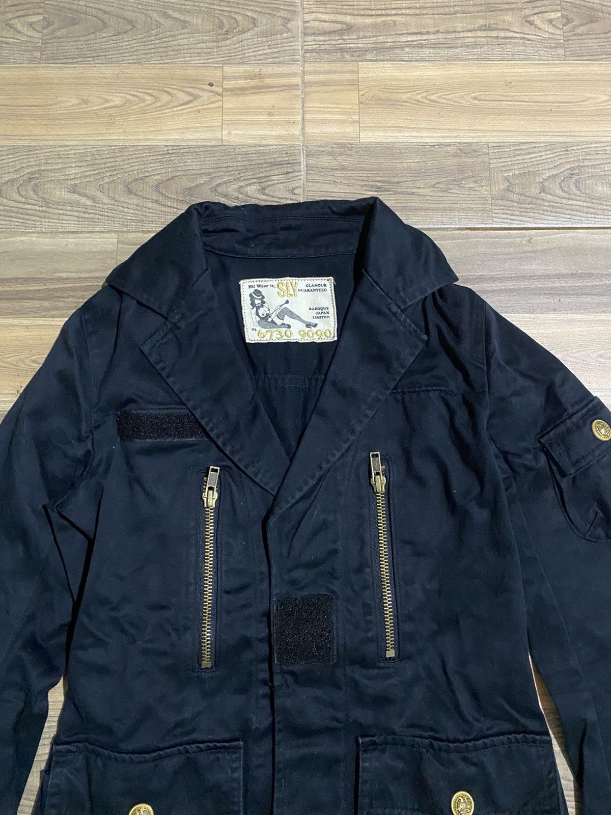 Japanese Brand SLY 6830 9090 MILITARY JACKET UNISEX Size US S / EU 44-46 / 1 - 7 Thumbnail