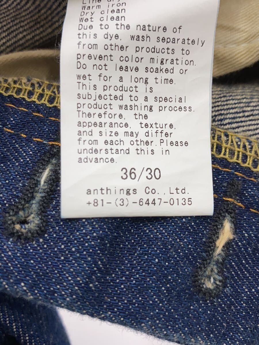 A.PRESSE Denim Straight Pants Size US 36 / EU 52 - 5 Thumbnail