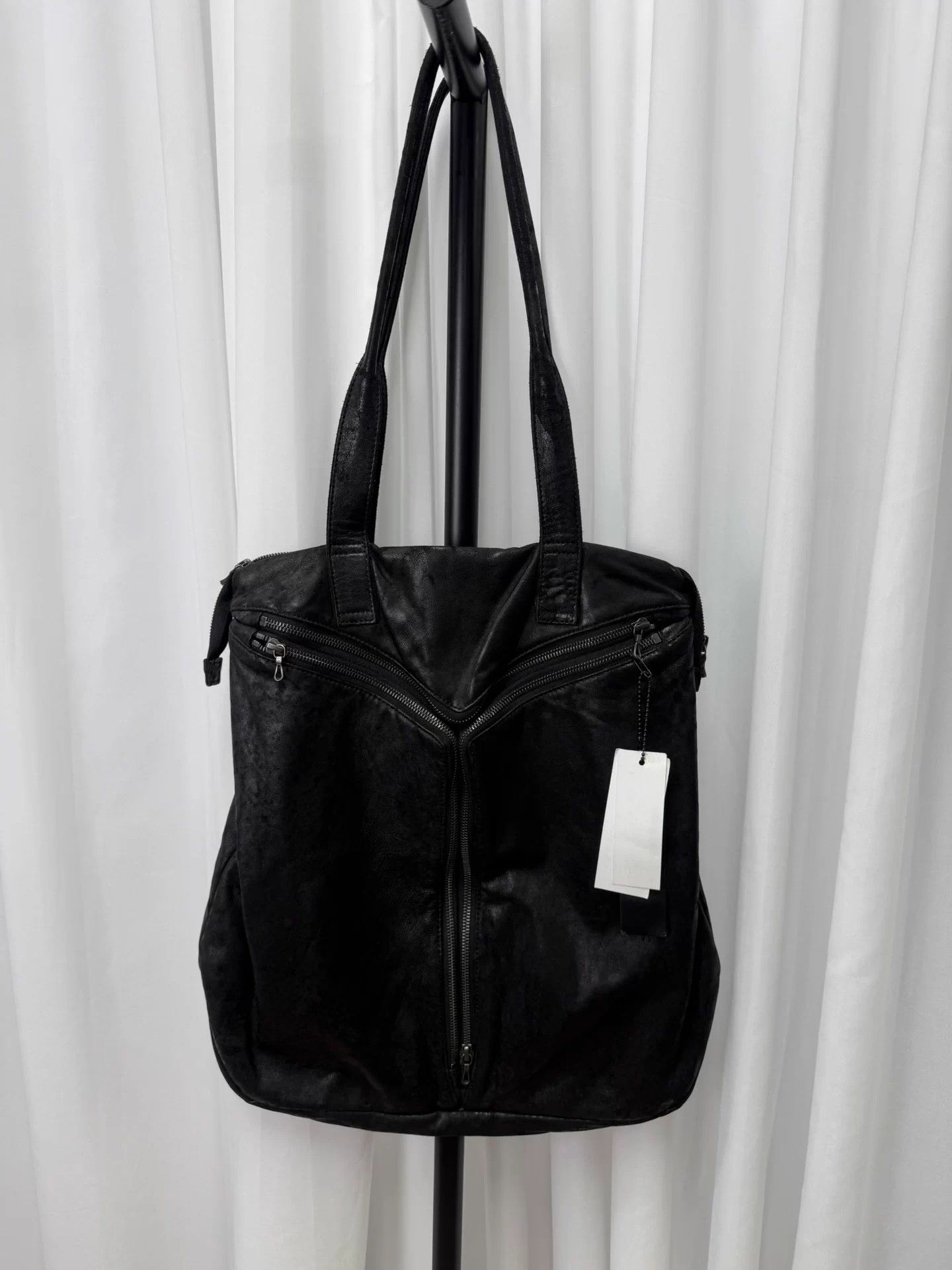 Julius JULIUS 7 Distressed Lambskin GeometricQuality Size ONE SIZE - 1 Thumbnail