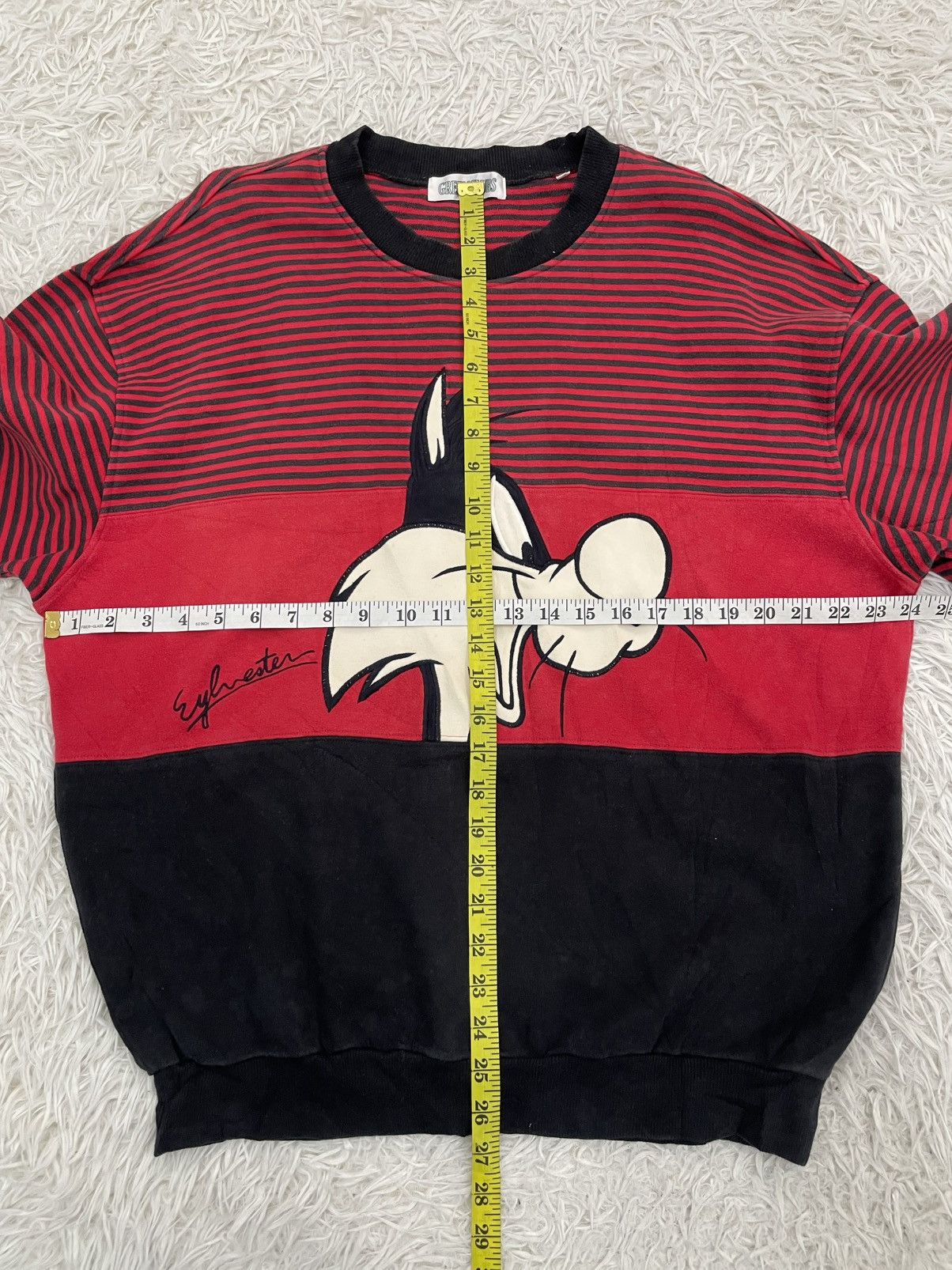 Warner Bros Sylvester Looney Tunes Sweatshirt by Greenclubs Size US L / EU 52-54 / 3 - 6 Thumbnail