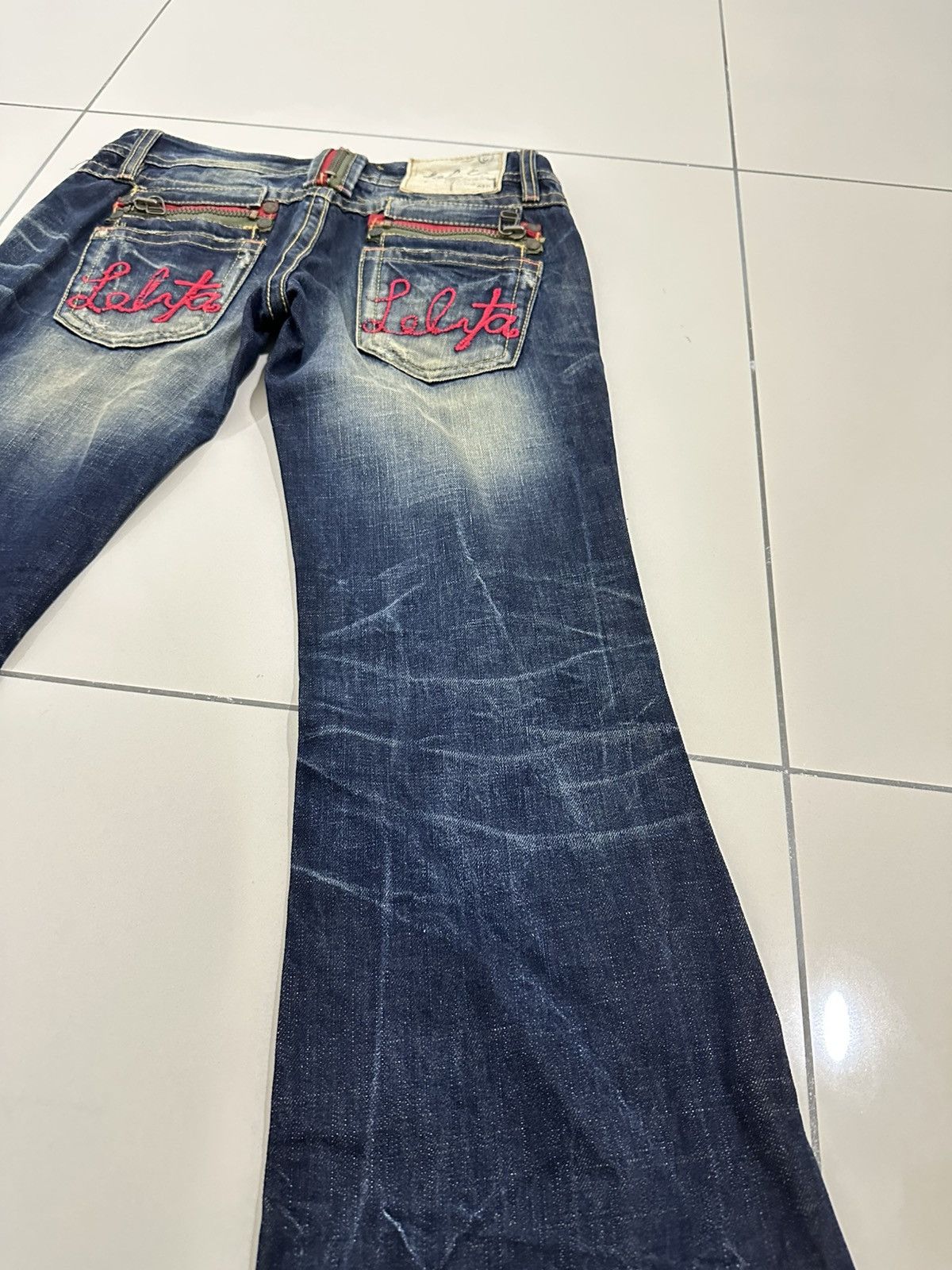 Hysteric Glamour × Japanese Brand × Tornado Mart Lolita Jeans Bootcut Design Size US 28 / EU 44 - 10 Thumbnail