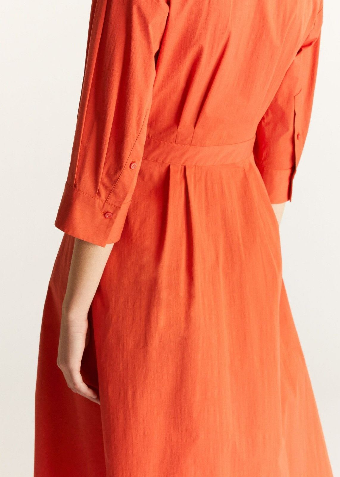 Loro Piana o1srvl11e0424 Dress in Red Size S / US 4 / IT 40 - 5 Thumbnail