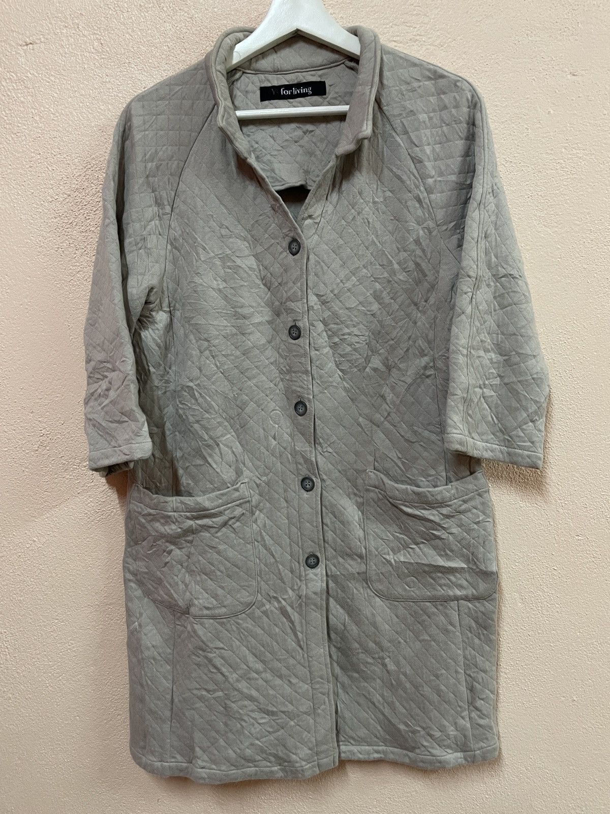 Y’s for Living by Yohji Yamamoto quilted jacket size M