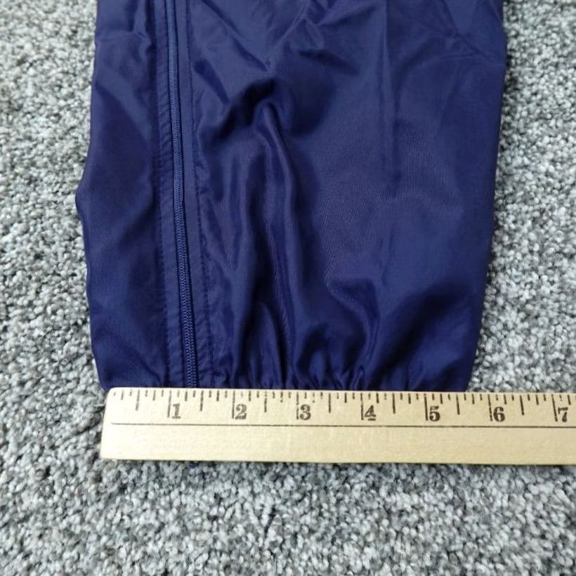 Nike Nike Pants Mens L Blue Windbreaker Track Drawstring Ankle Zip Swoosh 90s Y2K VTG Size US 33 - 2 Thumbnail