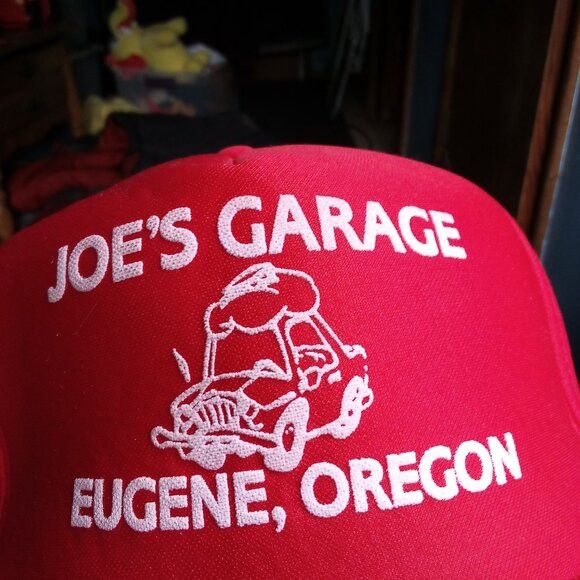 Other Deadstock Vintage Joe's Garage Snap Trucker Hat Cap Size ONE SIZE - 2 Thumbnail