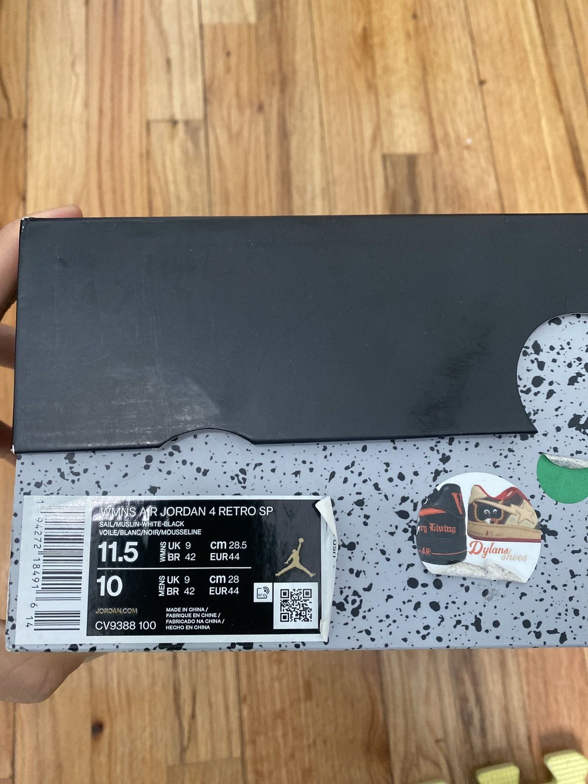 Jordan Brand × Off-White Jordan 4 off white sails Size US 11.5 / EU 44-45 - 7 Thumbnail