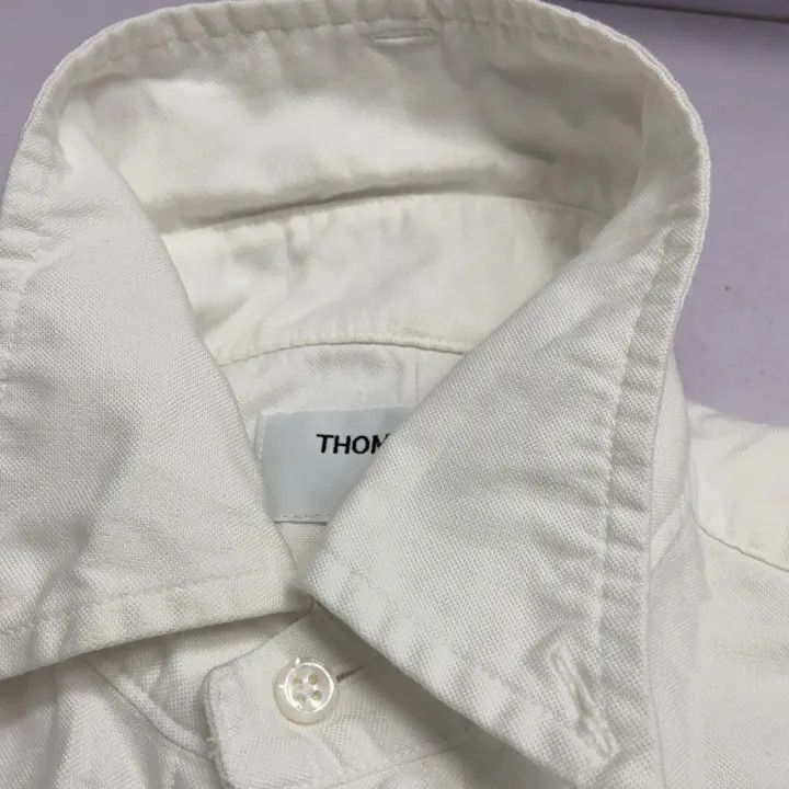 Thom Browne Thom Browne Classic Striped Long Sleeve Shirt -2507 Size US M / EU 48-50 / 2 - 6 Thumbnail